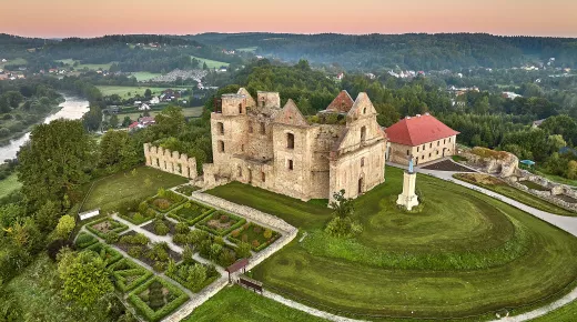 Ruiny Klasztoru w Zagórzu, fot. Krystian Kłysewicz