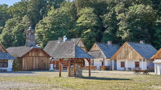 Muzeum Budownictwa Ludowego w Sanoku fot. Krystian Kłysewicz